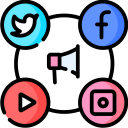 icon de redes sociais